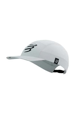 Zdjęcie produktu Compressport czapka z daszkiem 5 Panel Light Cap kolor biały wzorzysta CU00097B