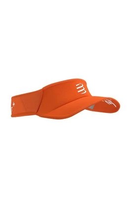 Zdjęcie produktu Compressport daszek Visor Ultralight kolor pomarańczowy z nadrukiem XHWU3894