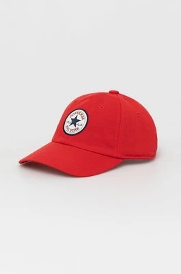 Zdjęcie produktu Converse czapka kolor czerwony z aplikacją 10022134.A04-University