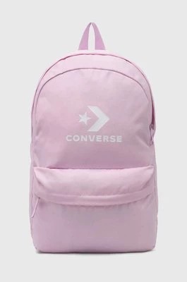 Zdjęcie produktu Converse plecak kolor fioletowy duży z nadrukiem 10025485-A11