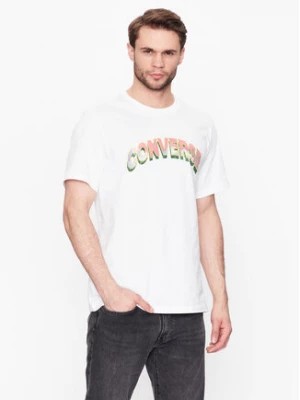 Zdjęcie produktu Converse T-Shirt Cloud Fill 10024589-A03 Biały Regular Fit