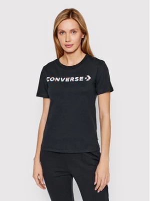 Zdjęcie produktu Converse T-Shirt Icon Play Floral 10023946-A01 Czarny Standard Fit