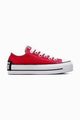 Zdjęcie produktu Converse tenisówki Chuck Taylor All Star Lift damskie kolor czerwony A10425C