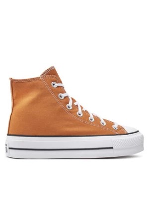 Zdjęcie produktu Converse Trampki Chuck Taylor All Star Lift Platform A11537C Pomarańczowy