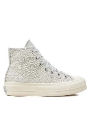 Zdjęcie produktu Converse Trampki Chuck Taylor All Star Lift Platform Butterflies A07538C Biały