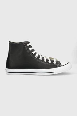 Zdjęcie produktu Converse trapery skórzane Chuck Taylor All Star męskie kolor czarny