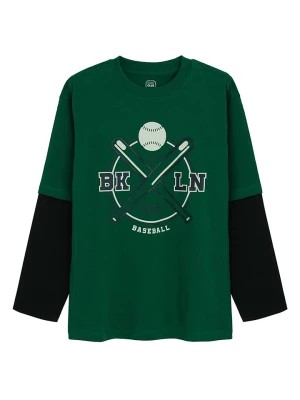 Zdjęcie produktu COOL CLUB Koszulka w kolorze zielono-czarnym rozmiar: 146
