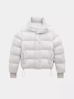 Zdjęcie produktu Courreges Biała kurtka Nylon Puffer