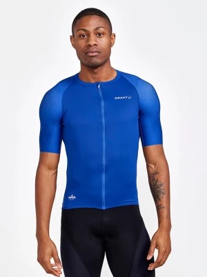 Zdjęcie produktu Craft Koszulka kolarska "ADV Aero Jersey" w kolorze niebieskim rozmiar: L