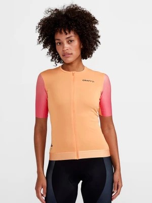 Zdjęcie produktu Craft Koszulka kolarska "ADV Aero Jersey" w kolorze pomarańczowym rozmiar: S