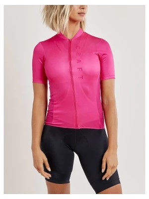 Zdjęcie produktu Craft Koszulka kolarska "Summit" w kolorze różowym rozmiar: XL