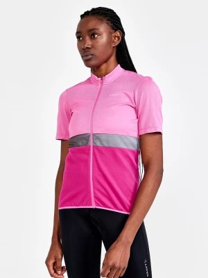 Zdjęcie produktu Craft Koszulka kolarska w kolorze różowym rozmiar: L