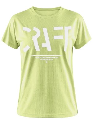 Zdjęcie produktu Craft Koszulka sportowa "Eaze" w kolorze zielonym rozmiar: M