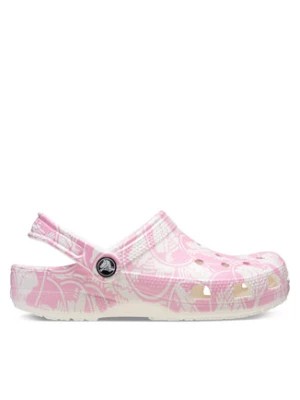 Zdjęcie produktu Crocs Klapki Classic Duke Print Clog K 210007 Różowy