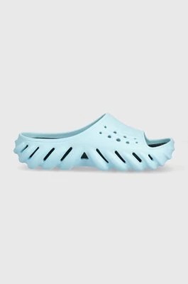 Zdjęcie produktu Crocs klapki Echo Slide damskie kolor niebieski 208170