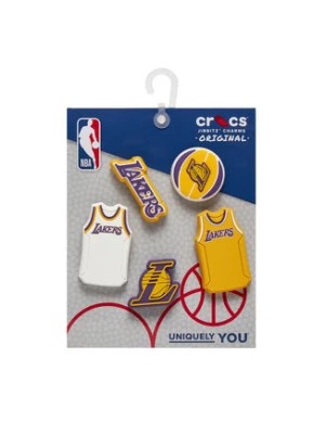 Zdjęcie produktu Crocs Ozdoba do butów Jibbitz Nba Los Angeles Lakers 5pck 10011275 Kolorowy