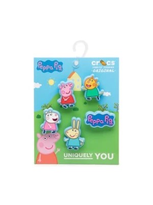 Zdjęcie produktu Crocs Ozdoba do butów Jibbitz Peppa Pig 5 Pack 10010006 Niebieski