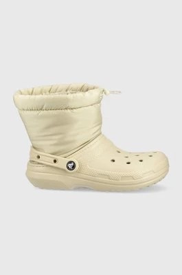 Zdjęcie produktu Crocs Śniegowce Classic Lined Neo Puff Boot kolor beżowy 206630