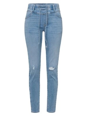 Zdjęcie produktu Cross Jeans Jegginsy w kolorze błękitnym rozmiar: L