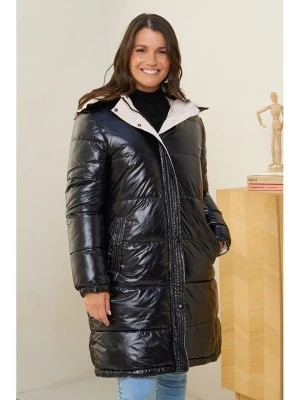 Zdjęcie produktu Curvy Lady Dwustronna kurtka zimowa w kolorze czarno-białym rozmiar: 46/48