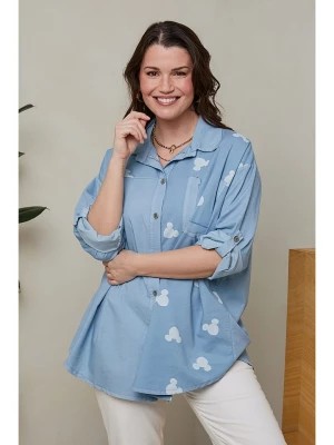 Zdjęcie produktu Curvy Lady Koszula w kolorze błękitnym rozmiar: 40/42