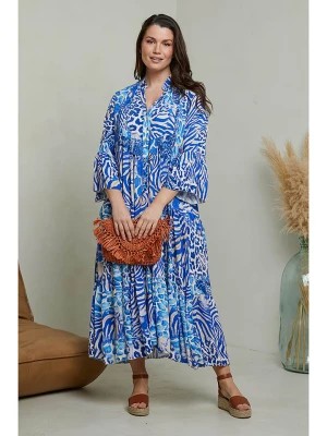 Zdjęcie produktu Curvy Lady Sukienka w kolorze niebieskim rozmiar: 40/42