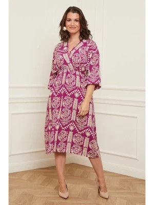 Zdjęcie produktu Curvy Lady Sukienka w kolorze różowo-beżowym rozmiar: 48/50