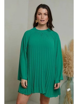 Zdjęcie produktu Curvy Lady Sukienka w kolorze zielonym rozmiar: 48/50