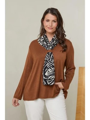 Zdjęcie produktu Curvy Lady Sweter w kolorze jasnobrązowym rozmiar: 44/46