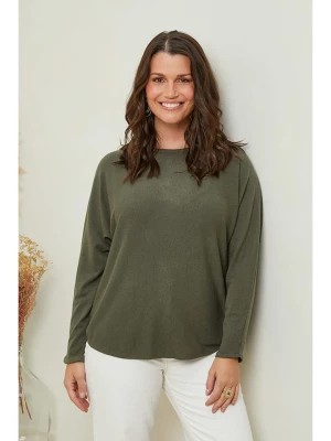 Zdjęcie produktu Curvy Lady Sweter w kolorze khaki rozmiar: 44/46