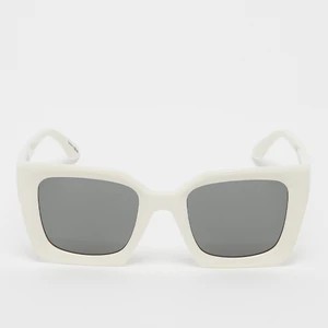 Zdjęcie produktu Kwadratowe okulary przeciwsłoneczne - biały, czarne, marki LusionBags, w kolorze Biały,Czarny, rozmiar