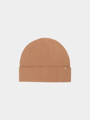 Zdjęcie produktu Czapka beanie dziecięca - brązowa 4F