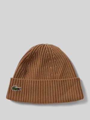 Zdjęcie produktu Czapka beanie o grubym ściegu z wełny Lacoste Sport