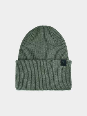 Zdjęcie produktu Czapka beanie uniseks - zielona 4F