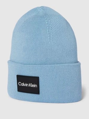 Zdjęcie produktu Czapka beanie z detalem z logo CK Calvin Klein