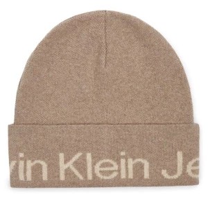 Zdjęcie produktu Czapka Calvin Klein Jeans Logo Beanie K60K611271 Szary