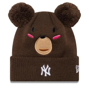 Zdjęcie produktu Czapka New Era Tod Animal Pom 60565316 Brązowy