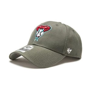 Zdjęcie produktu Czapka z daszkiem 47 Brand MLB Arizona Diamondbacks '47 MVP B-MVP29WBV-CCB Szary