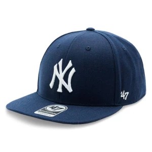 Zdjęcie produktu Czapka z daszkiem 47 Brand MLB New York Yankees No Shot '47 Captain B-NSHOT17WBP-LN Granatowy