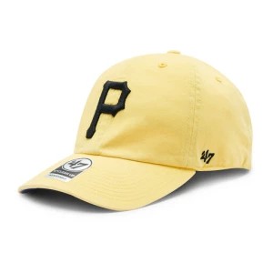 Zdjęcie produktu Czapka z daszkiem 47 Brand MLB Pittsburgh Pirates Double Under '47 CLEAN UP BAS-DBLUN920GWS-MZ06 Żółty