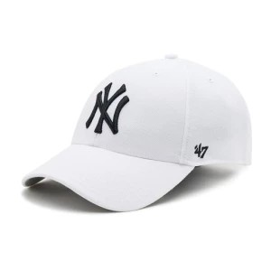 Zdjęcie produktu Czapka z daszkiem 47 Brand New York Yankees B-MVP17WBV-WHF Biały
