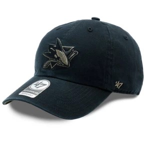 Zdjęcie produktu Czapka z daszkiem 47 Brand NHL San Jose Sharks Ballpark Camo '47 CLEAN UP H-BPCAM22GWS-BK Czarny