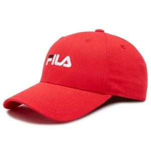 Zdjęcie produktu Czapka z daszkiem Fila Brasov 6 Panel Cap With Linear Logo - Strap Back FCU0019 Czerwony