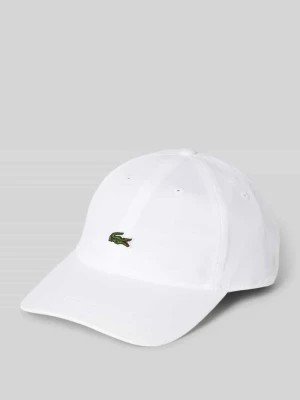 Zdjęcie produktu Czapka z daszkiem i naszywką z logo w jednolitym kolorze Lacoste