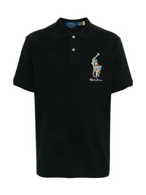 Zdjęcie produktu Czarna Casual Polo Shirt Polo Ralph Lauren