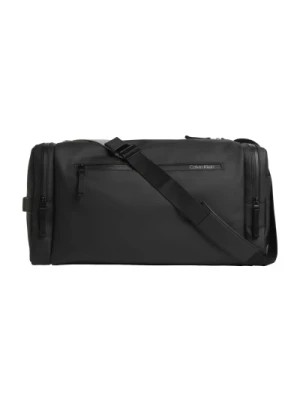 Zdjęcie produktu Czarna gumowa torba weekendowa Calvin Klein