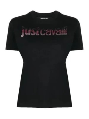 Zdjęcie produktu Czarna Koszulka i Polo Kolekcja Just Cavalli