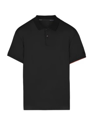 Zdjęcie produktu Czarna Koszulka Polo Macro RRD