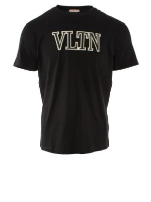 Zdjęcie produktu Czarna koszulka Vltn dla mężczyzn Valentino