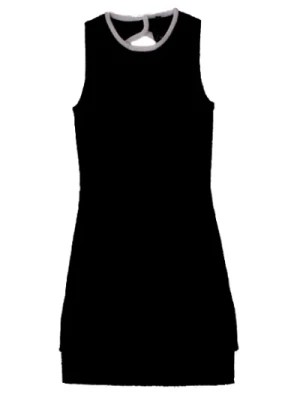 Zdjęcie produktu Czarna Sukienka z Wycięciami Manila Grace
